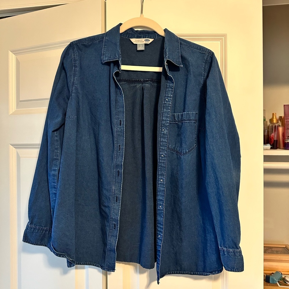 Chambray button up shirt